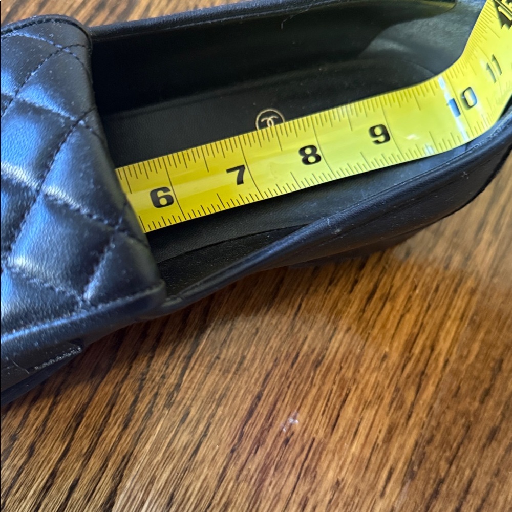 ‼️‼️PRICE FIRM‼️‼️ CHANEL Lambskin Quilted CC Turnlock Loafers 40.5 Black - Picture 13 of 13